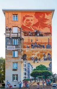 Cité Tony Garnier with gabled walls, F - Lyon
