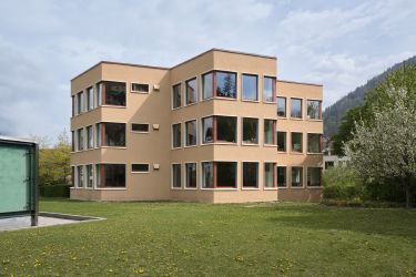 École Türligarten, ville de Coire, rénovation de l'enveloppe du bâtiment